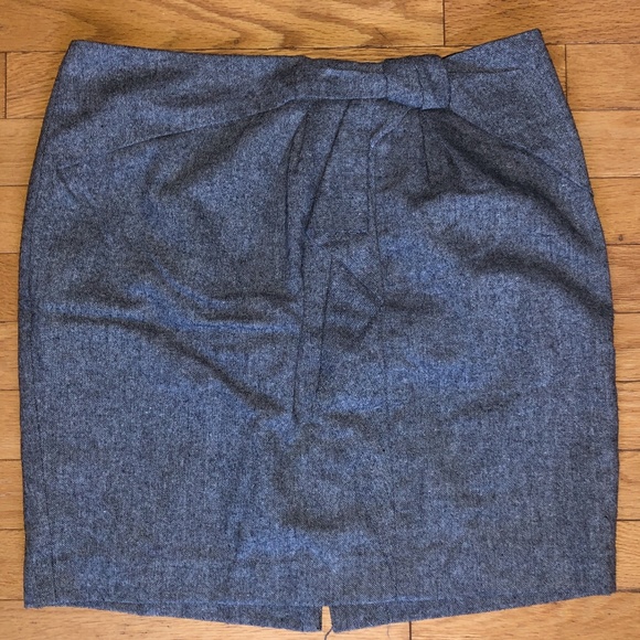 Women's Banana Republic Tweed Mini Skirt With Bow Detail - Picture 1 of 7